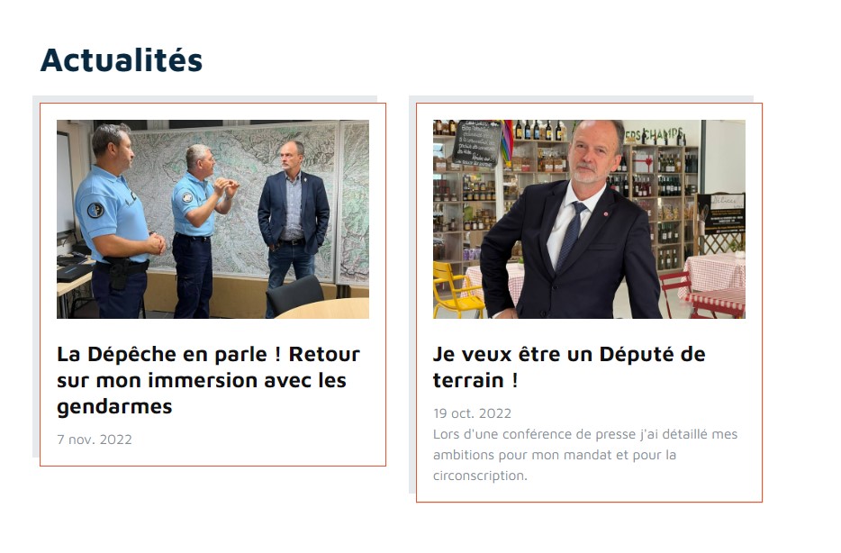 Site du député Laurent Esquenet-Goxes