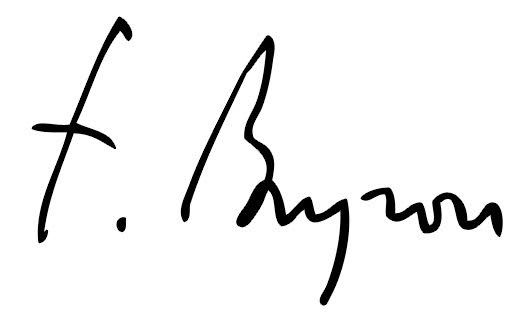Signature François BAYROU